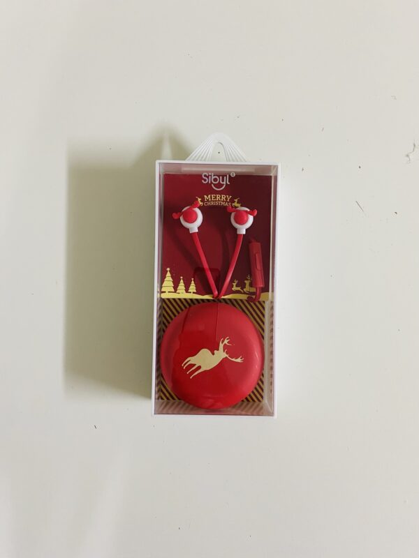 Christmas-designed earphone