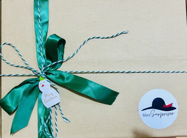 Green Stripes Gift Box